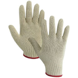 Cotton-glove-knitted